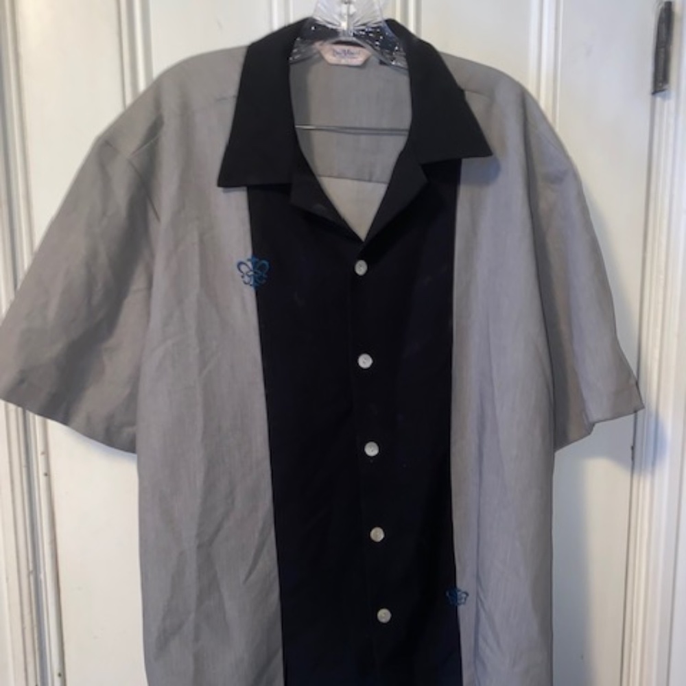 Vintage Da Vinci California XXL Black and Gray Shirt